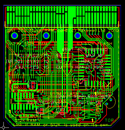 Card PCB view
