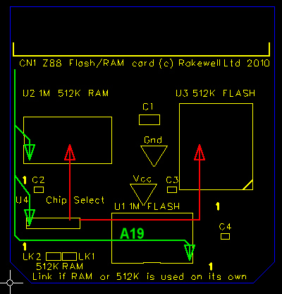 showing the chip select chip