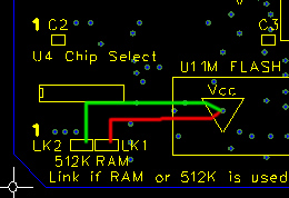 Testing - deselecting chip