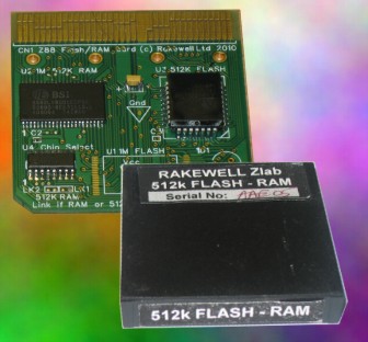 512K Flash EPROM with 512K RAM