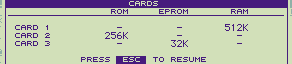 Z88 CARD display