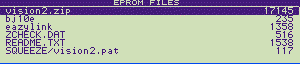 File menu