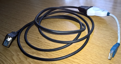 Z88 9 way computer cable